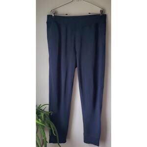 Orchard & Broome Mens Navy Blue Cotton Joggers Size Large Preppy Quallty Sports
